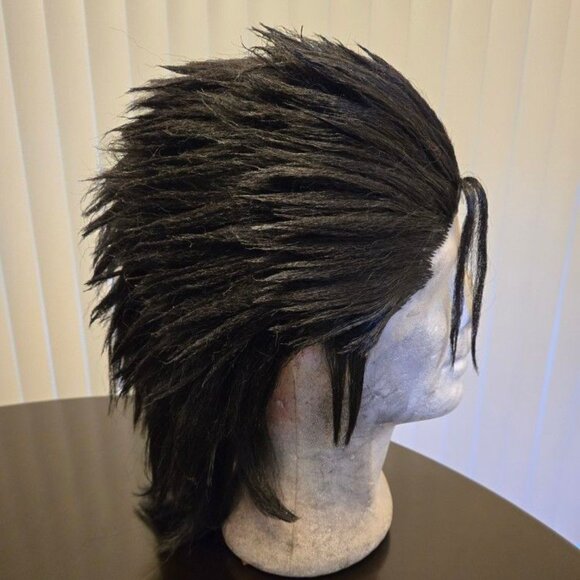 NEW Zack Fair Wig Final Fantasy 7 Buster Sword crisis core Cloud Costume Cosplay - Picture 1 of 3